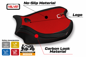 Tappezzeria Kerman Seat Cover for Ducati Panigale V4